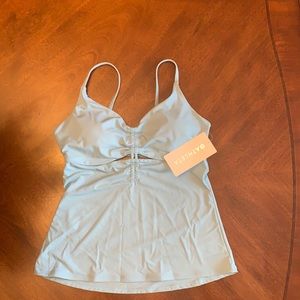 Athleta Light Blue Bikini Top